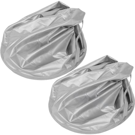 2 stuks Knippen Mantel Ademend Knippen Kapper Cape Cover voor Kapsalon white