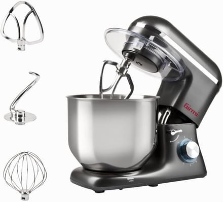 Kneedmachine 8L - meerdere accessoires, 1800W, ideaal voor deeg en meer