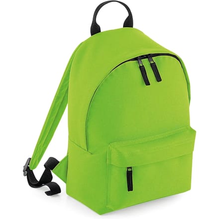 Mini Fashion Backpack/Rugzak BagBase - 8 Liter Lime Green