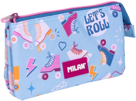 Milan Rol Etui Met 5 Vakken 2 Speciale Serie Blauw Man