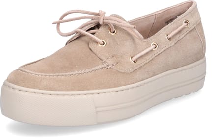 Plateau-instappers Van Paul Green beige
