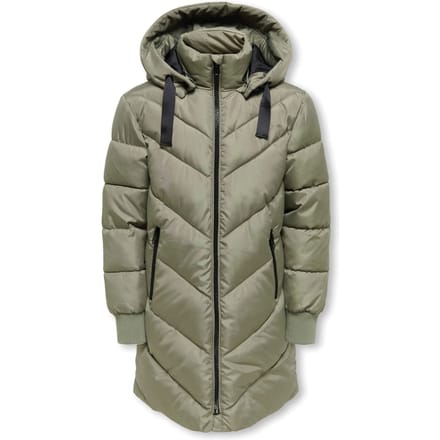 Kids Only Skylar Hooded Long Winterjas Meisjes - Maat 152
