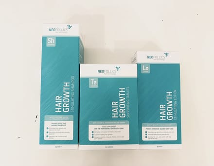 Neofollics - Matig Haarverlies Behandeling Pakket - Lotion + Shampoo + Tabletten