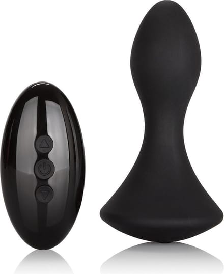 Calexotics - Vibrerende Anaalplug met 10 functies - Siliconen - Zwart