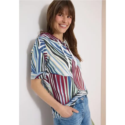 Hoodie shirt met print