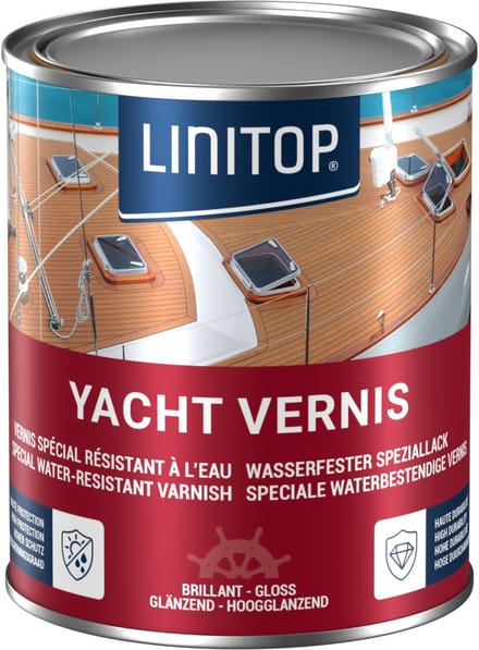 Yacht Vernis - Speciale waterbestendige vernis - Linitop - 0,75 L