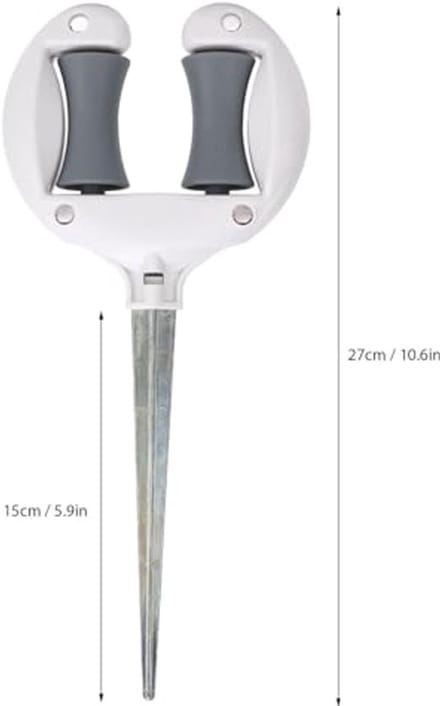 Tuinslanggeleider - Slangsteun - Gazon Bewateren - Flexibele Katrollen - 27 x 12 cm - Zwart