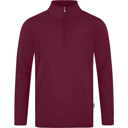 Jako Doubletex Ziptop Heren - Kastanje | Maat: S