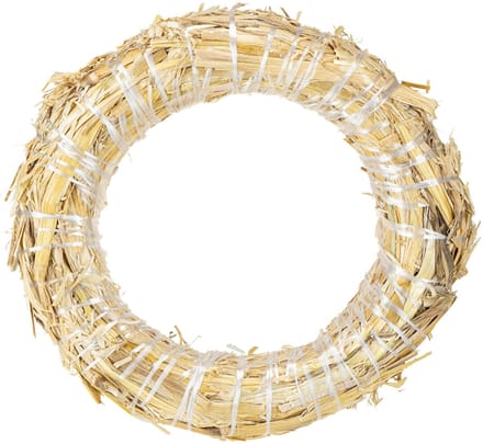 Rieten ring knutselwerkje voor doe-het-zelf decoraties en bloemsierkun
