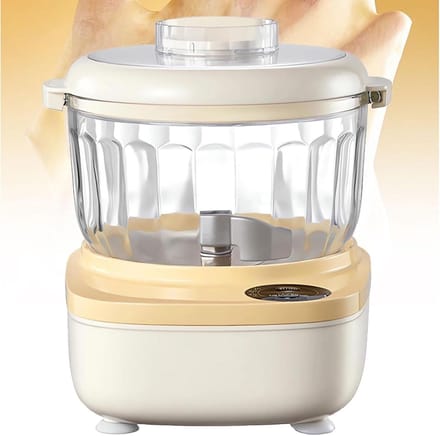 Deegmixer - Kneedmachine Keuken - Zelf Deeg Maken - Zuignap Basis Stabiliteit - 2 liter inhoud - Wit