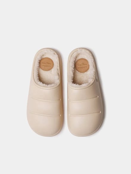 Zachte, gevoerde rubberen slippers voor dames | MONTBLANC