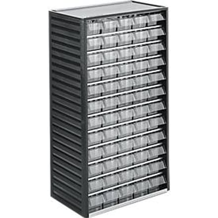 Treston onderdelenkast type 550, 60 schuifladen