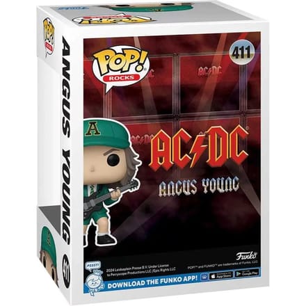 Pop Rocks: AC/DC Angus Young (Green Outfit) Funko Pop #411