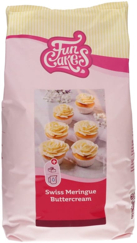 FunCakes Mix voor Swiss Meringue Botercrème - 4kg - Bakmix