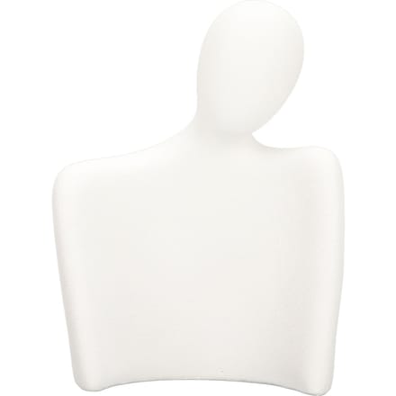 Mannequin Sieraden Ketting Display Buste Standaard Witte Hars Elegante Buste Display Houder voor Ketting white