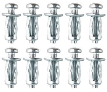 Bevestigingsankers voor holle ruimtes - M4 x 20 - Set van 10 metaal