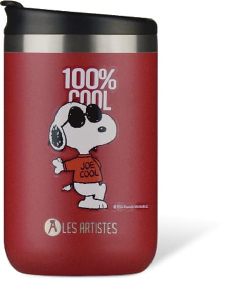 Les Artistes Paris Thermosbeker reisbeker 350ml - Cool Snoopy - LP-A4394