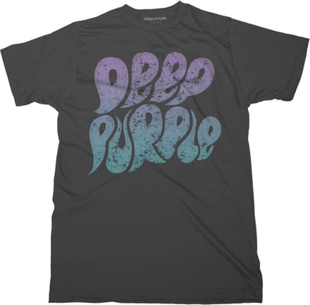 Deep Purple - Bubble Logo Heren T-shirt - 2XL - Zwart