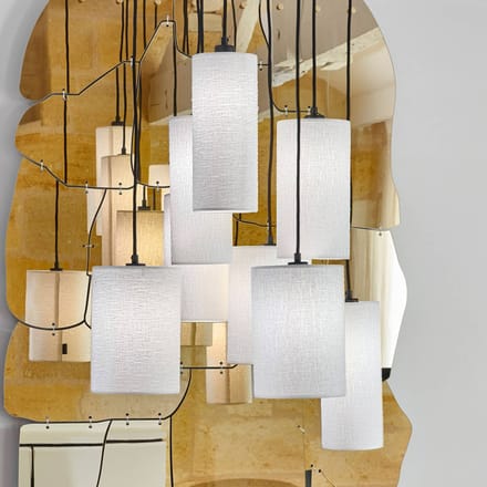 MARKET SET Cosiness hanglamp met 8-lamps, rond