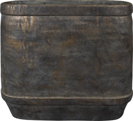 Ter Steege - keramiek Bloempot - bruin - B15 x L44 x H45 cm