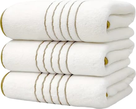 Nivard Handdoeken Set - Hotelkwaliteit - Handdoek - Towel - Wit - 3 Stuks