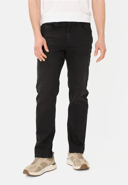 camel active Relaxed-fit jeans met five-pocket-design - Maat - Grafietgrijsmenswear-34/36