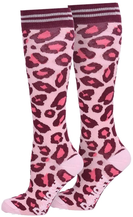 B.Nosy Y602-5904 panter Sokken roze meisjes - Maat 27/30