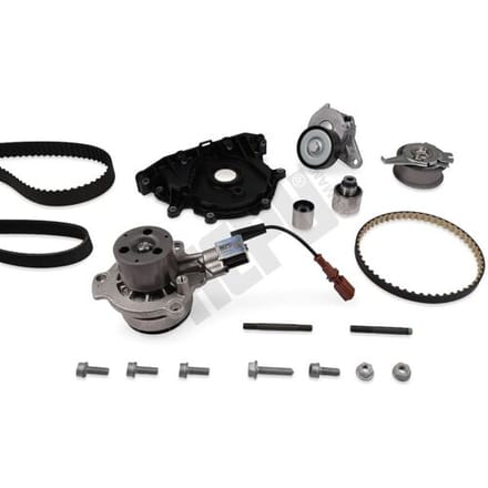 Waterpomp + distributieriem set HEPU PK06691-XT1