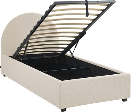 sweeek - Bed met lattenbodem en hoofdeinde, b206 x d104 x h102cm