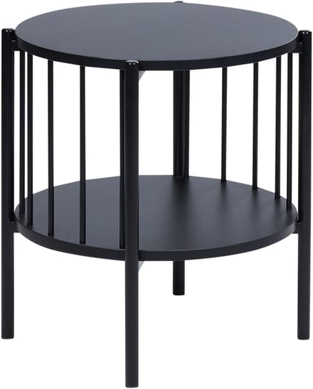 OREANA - Bijzettafel - Zwart - MDF