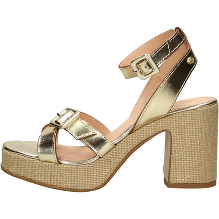 Fred De la Bretoniere FRS1445 Sandalen Hak - goudkleur - Maat 38