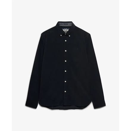 Superdry - Classic Needle Cord Overhemd - Heren - Lange mouwen shirts