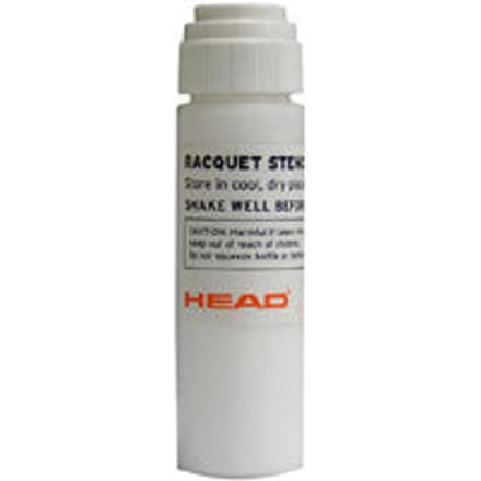 Head Stencil inkt Racket - Wit