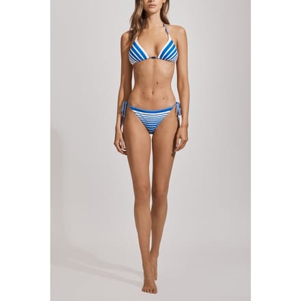 Reiss Stripe Tie Side Bottom Blue Stripe Taglia: 6 | Bikini Outlet | Donna | Blu