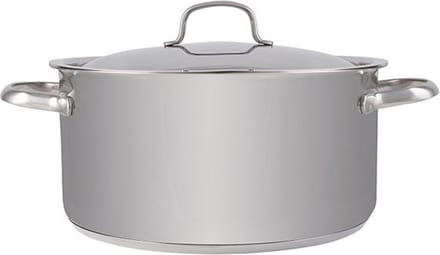 Daily Kookpot Met Deksel D24xh12cm Roestvrij Staal 5l