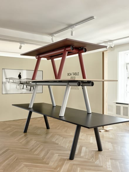 HAY - Boa Tafel Walnoot - bruin