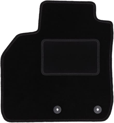 Bestuurdersmat zwart voor: Renault Grand Scenic II minivan (2003-2009)
