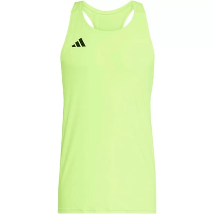 adidas adizero Essential Hardloopshirt Heren-neongeel