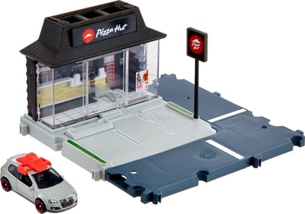 Matchbox Action Drivers Pizza Hut Pizza Run