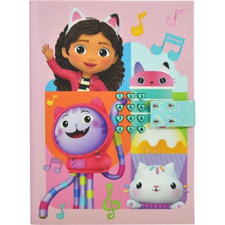 Agenda secret - KIDS LICENSING - GABBY ET LA MAISON MAGIQUE - Avec code - Des 5 ans