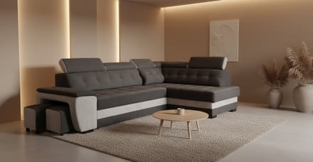 Bed 277x100 cm – Met Hoofdbord – Zwart – Medahomestore