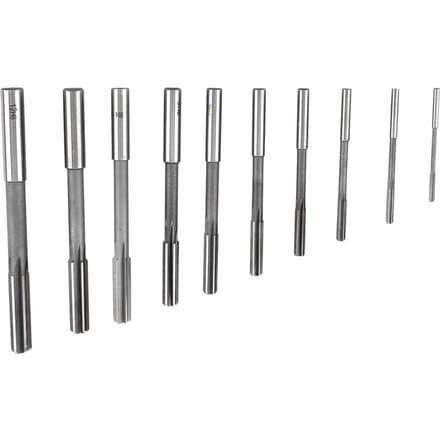10 stuks HSS H8 Rechte Schacht Opspanmachine Ruimer 3456789101112mm