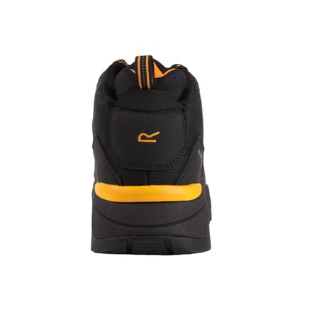 Regatta Heren Hyperfort wandelschoenen (Zwart/Gunmetaalgrijs)
