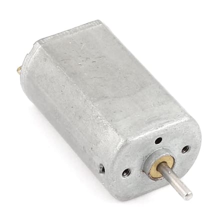Kleine DC motor - Micro motor - Hobby projecten - Hoge snelheid - 3-12V - Zilvergrijs