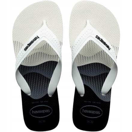 Havaianas top max basic witte slippers comfortabele teenslippers voor op het strand 47/48 gray