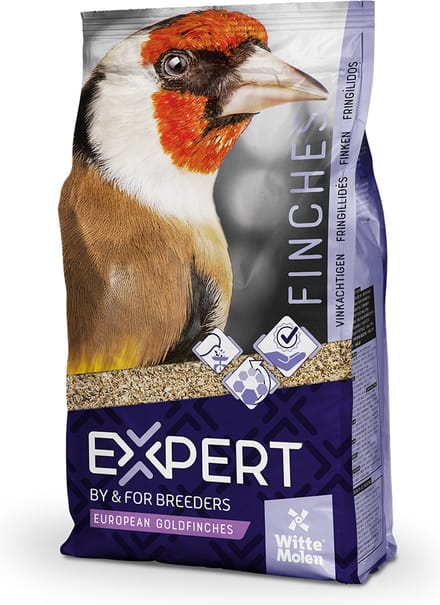 Witte Molen - Binnenvogelvoer - Vogel - Expert Putters 2kg - 1st