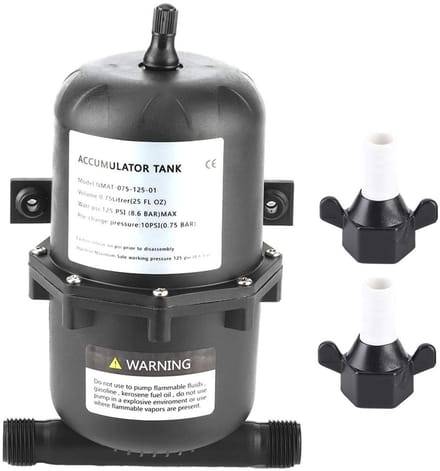 Dailygoody - Accumulator Tank - Waterpomp Accessoire - 0,75L - Druk