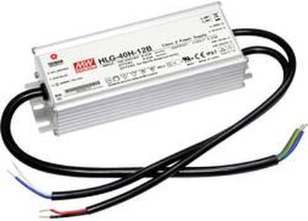 Mean Well HLG-40H-24B LED-driver, LED-transformator Constante spanning, Constante stroomsterkte 40 W 1.67 A 14.4 - 24 V