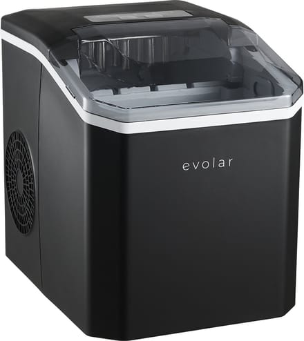 Evolar Bullet IJsblokjesmachine - Holle Bullet IJsblokjes - Zwart