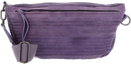 FREDsBRUDER Leren Gordeltas Riffel Beltbag Lavender Paars
